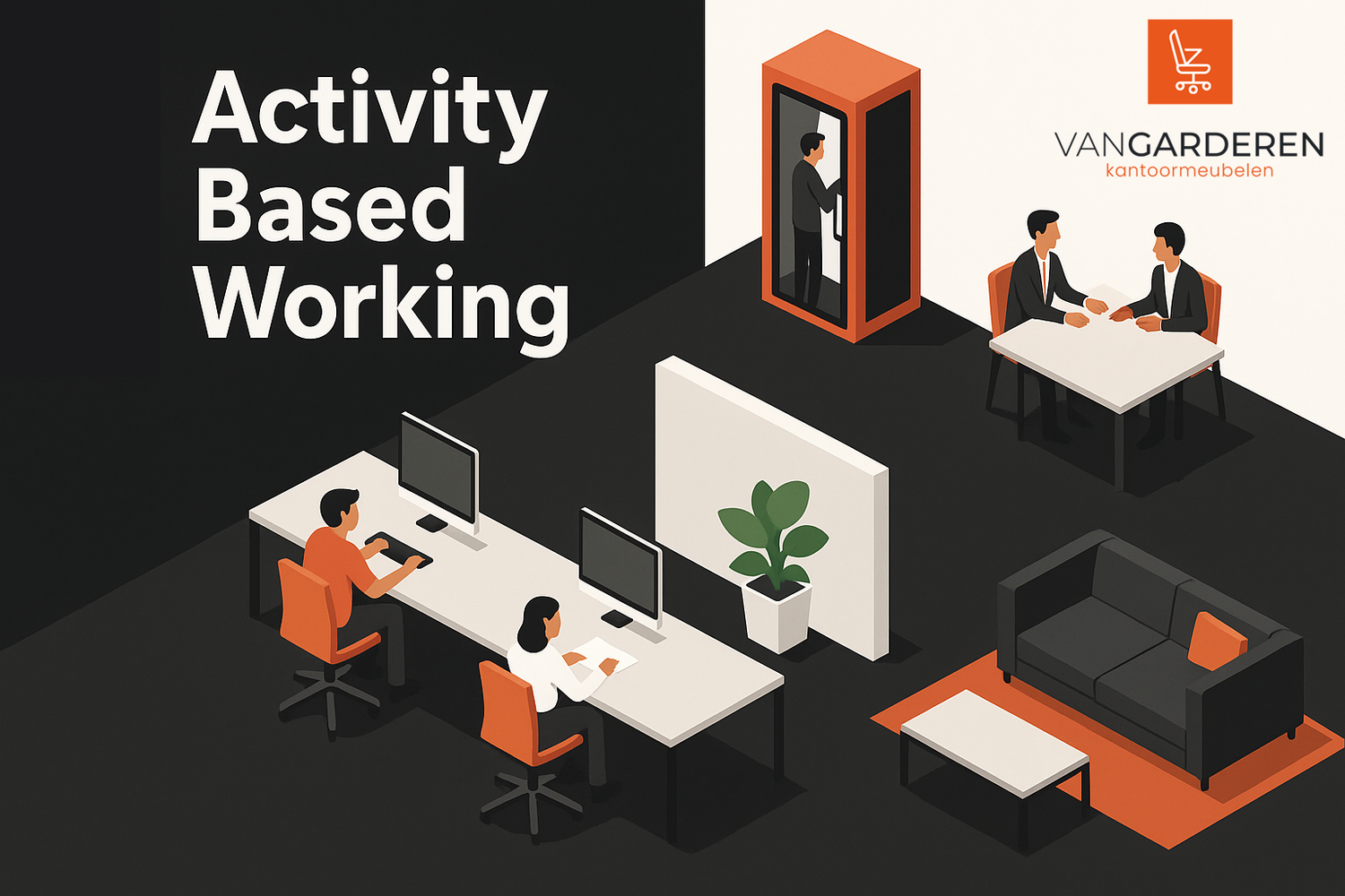Wat is activity based working en hoe richt je het kantoor daarop in?