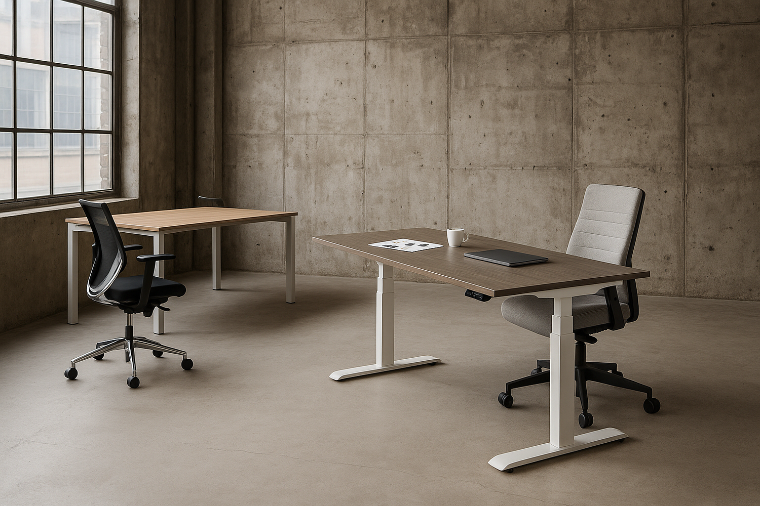 Wat is het verschil tussen een ergonomisch bureau en een gewoon bureau?