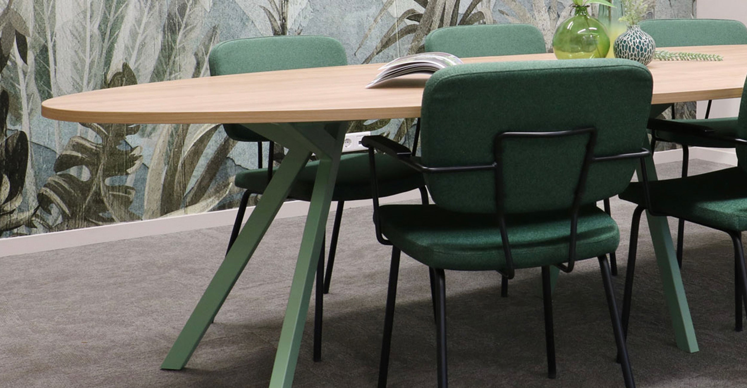 Vergadertafel 6 personen