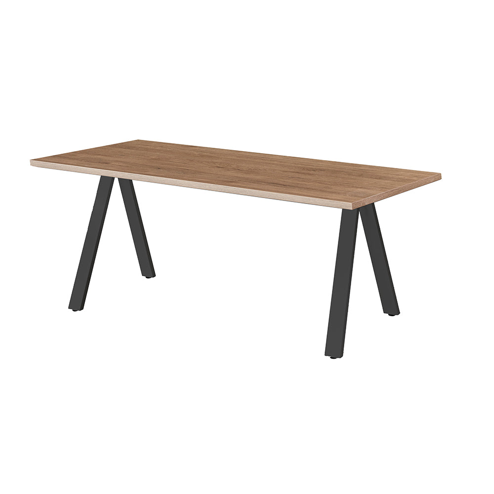 Arpa tafel (rechthoek) in de kleur antraciet.