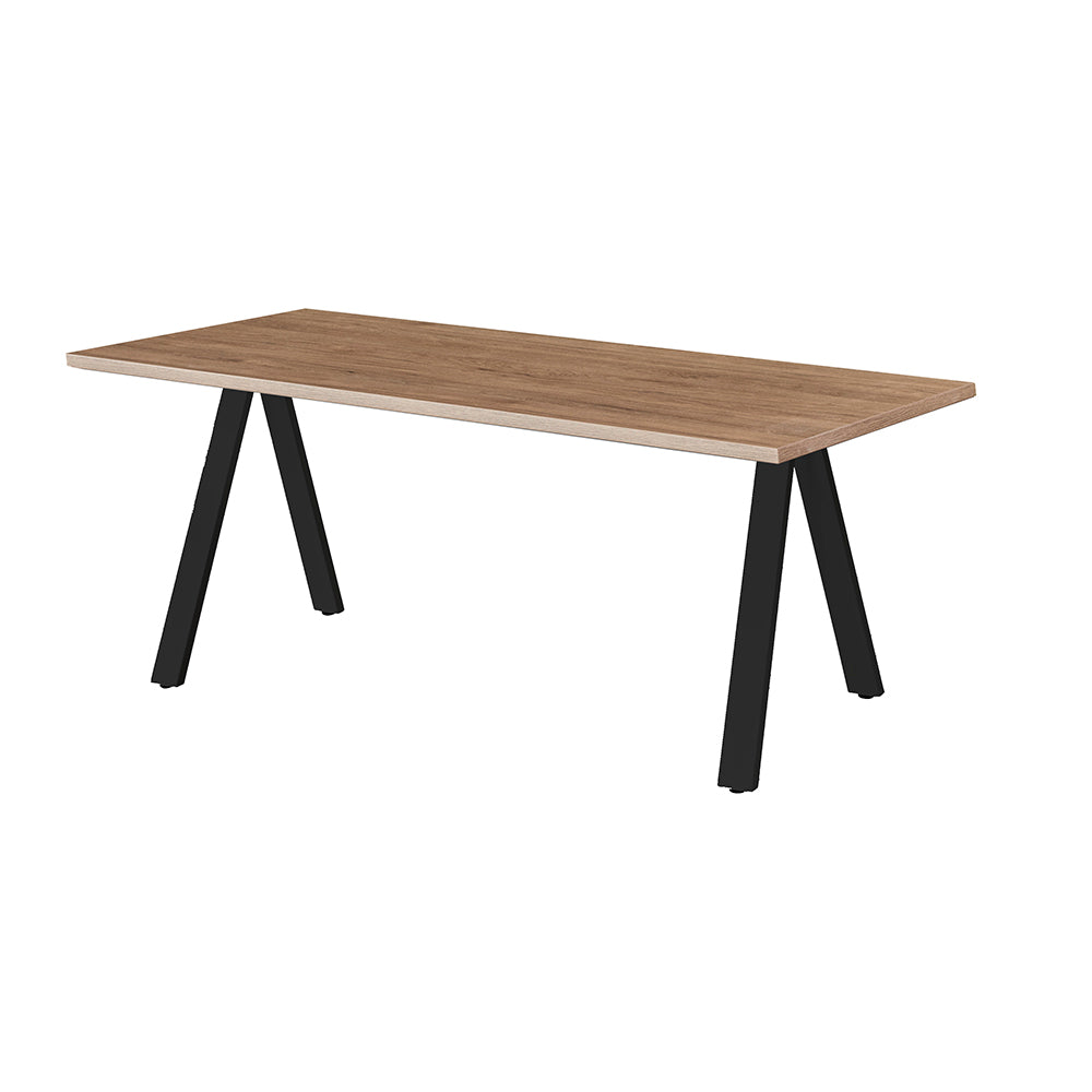 Arpa tafel (rechthoek) in de kleur zwart.