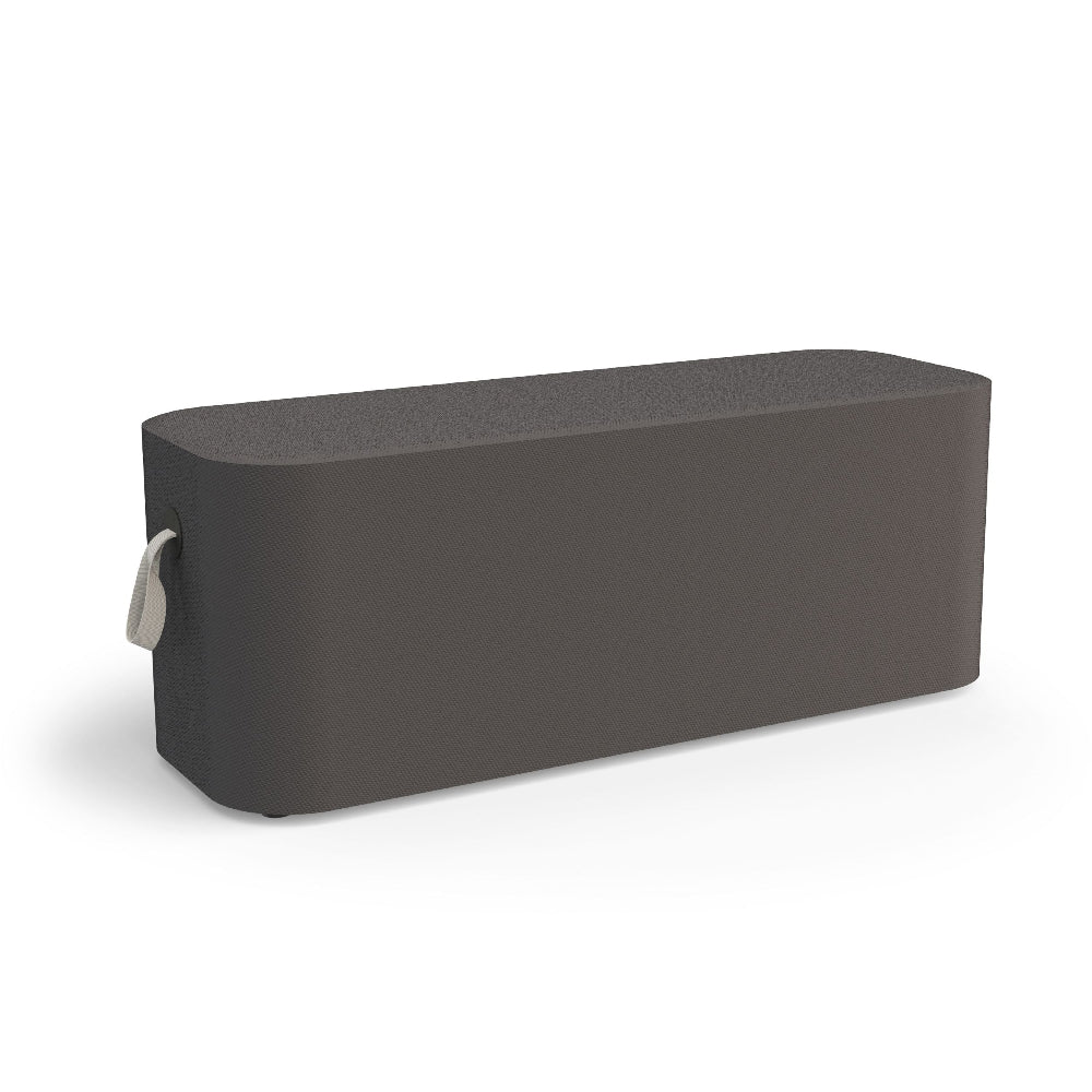 Antracietkleurig Viasit Coloq zitelement met transportlus