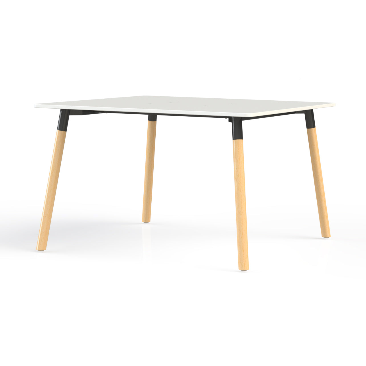 Corner tafel (vierkant) met rechthoekig blad.