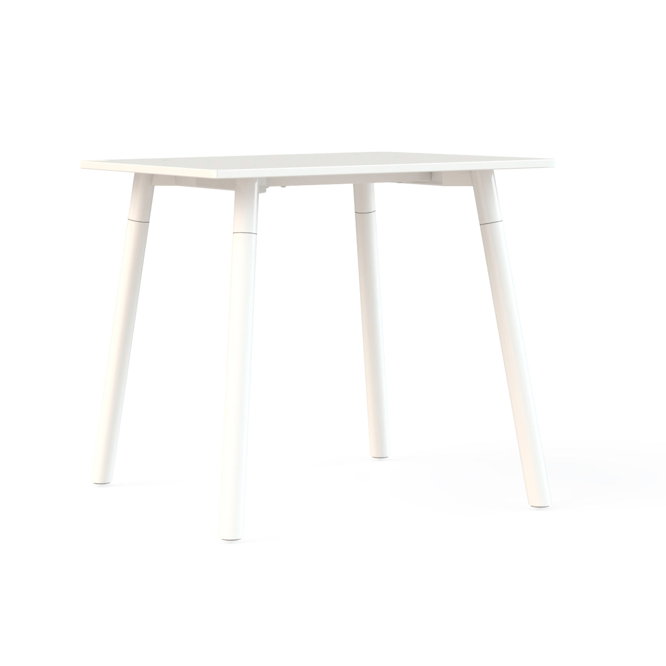 Corner tafel (vierkant) met vierkant blad.