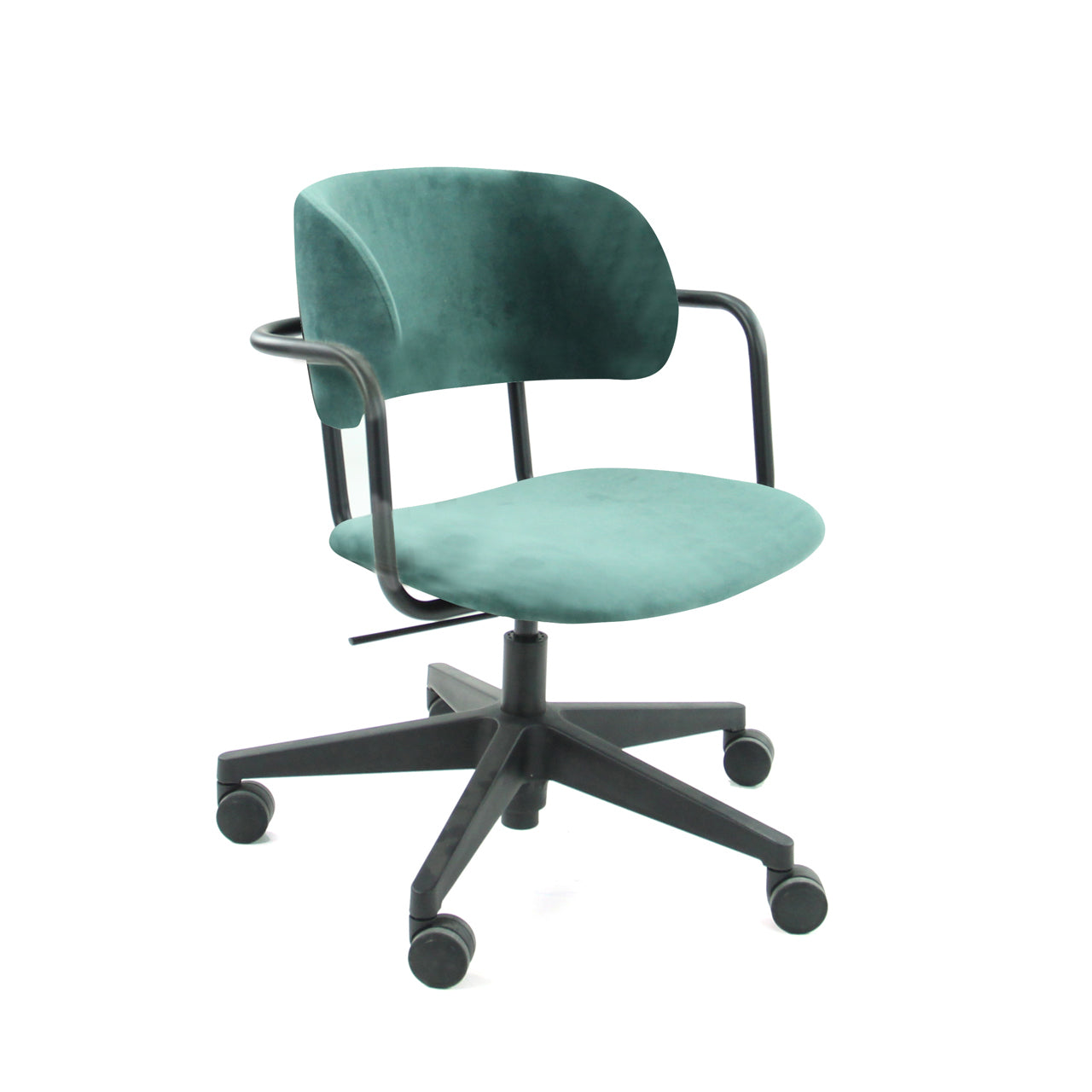 Designstoel one in de kleur zwart.