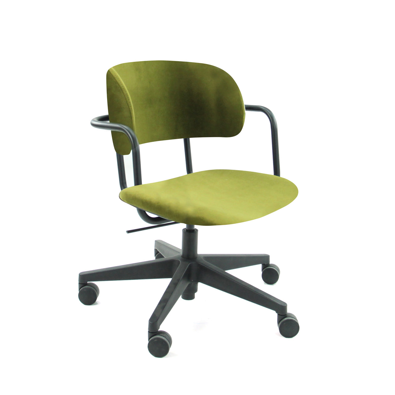 Designstoel one in de kleur zwart.