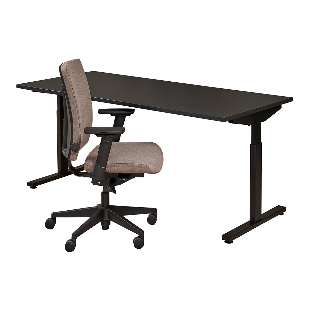 Easy bureau in de kleur zwart.