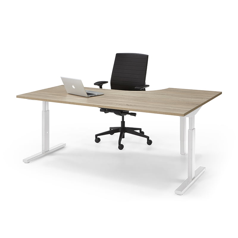 Easy wingbureau in de kleur wit.