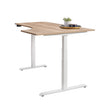 Ergowork pro zit-sta wingbureau in de kleur wit.