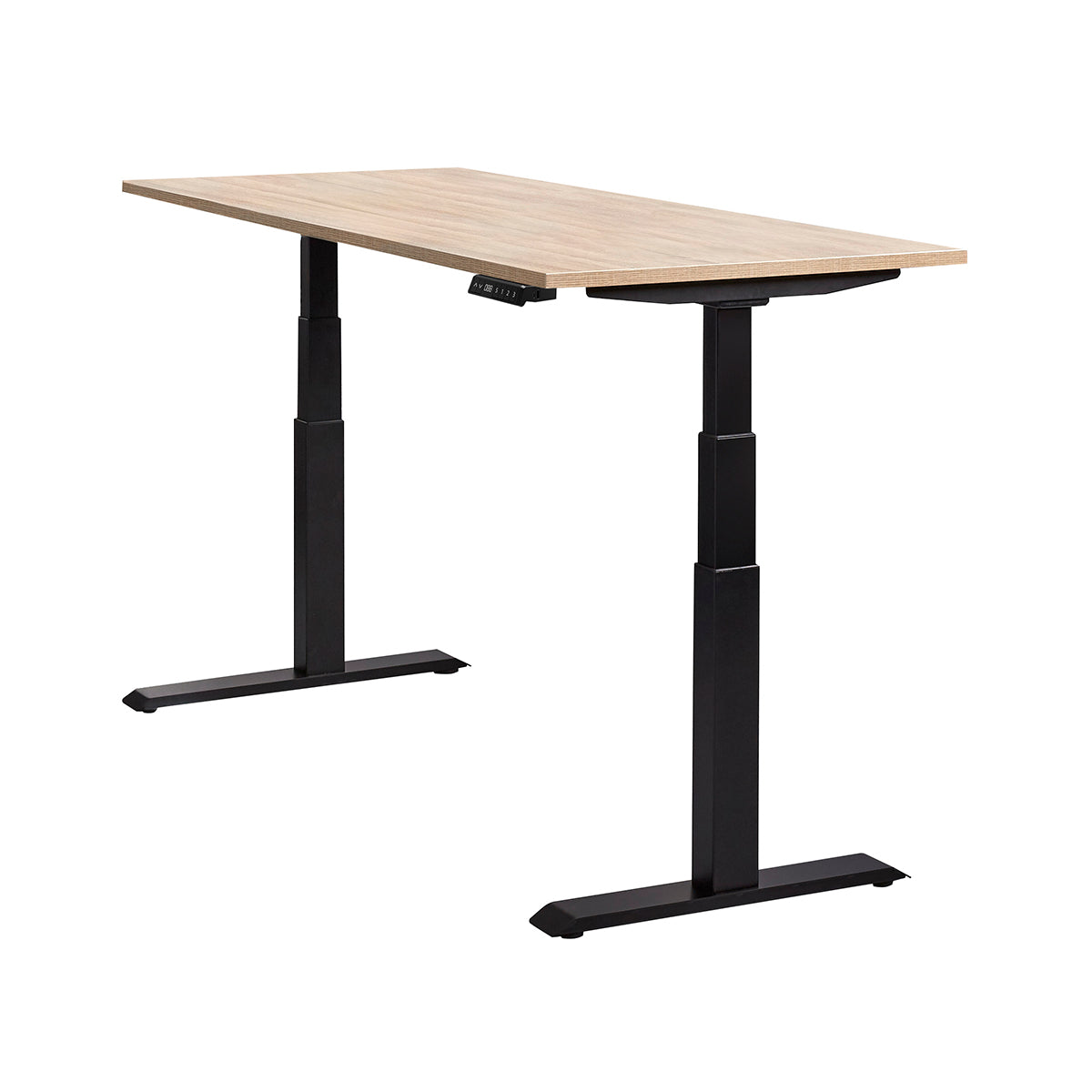 Ergowork zit-sta bureau in de kleur zwart.