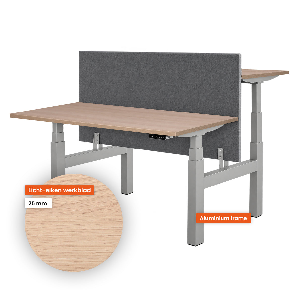 Ergowork Duo Zit-sta bureau