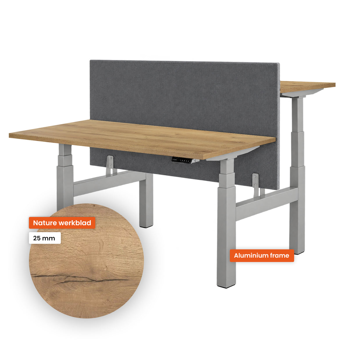 Ergowork Duo Zit-sta bureau