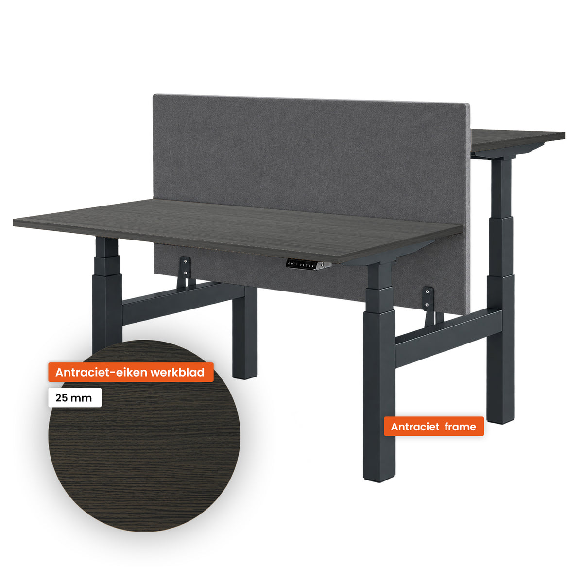 Ergowork Duo Zit-sta bureau