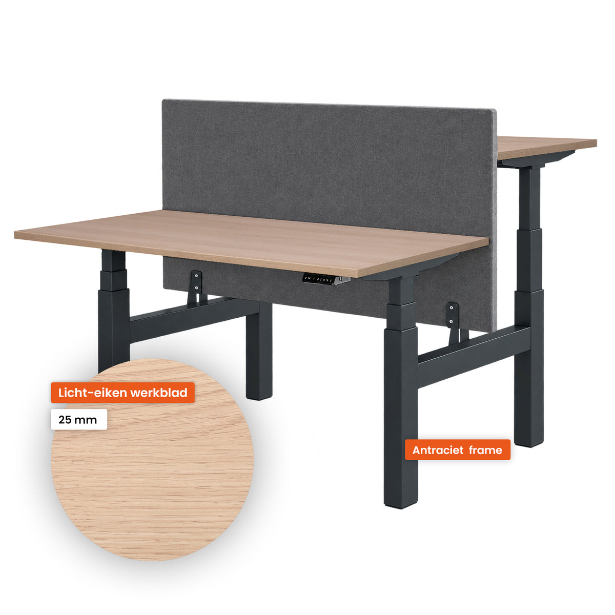 Ergowork Duo Zit-sta bureau