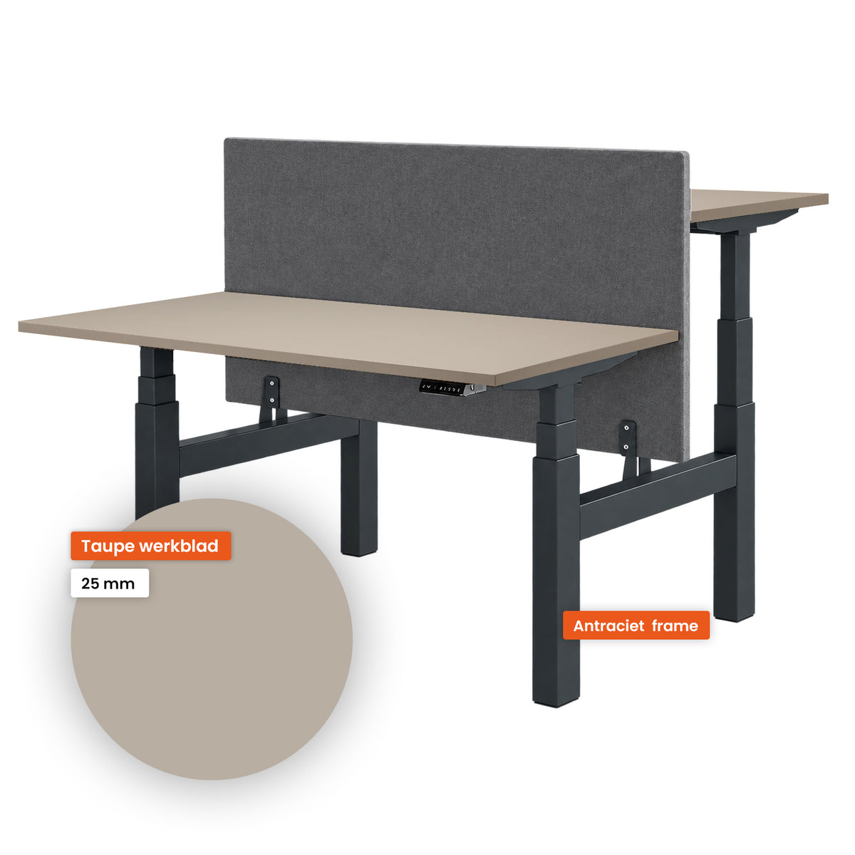 Ergowork Duo Zit-sta bureau