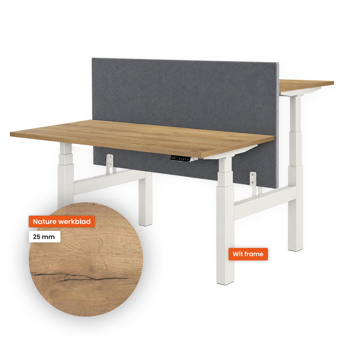 Ergowork Duo Zit-sta bureau