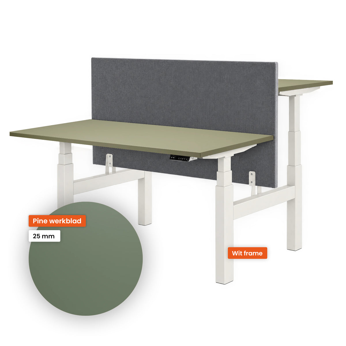 Ergowork Duo Zit-sta bureau