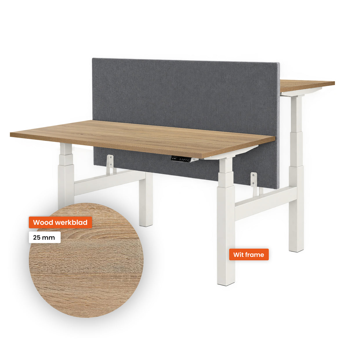 Ergowork Duo Zit-sta bureau