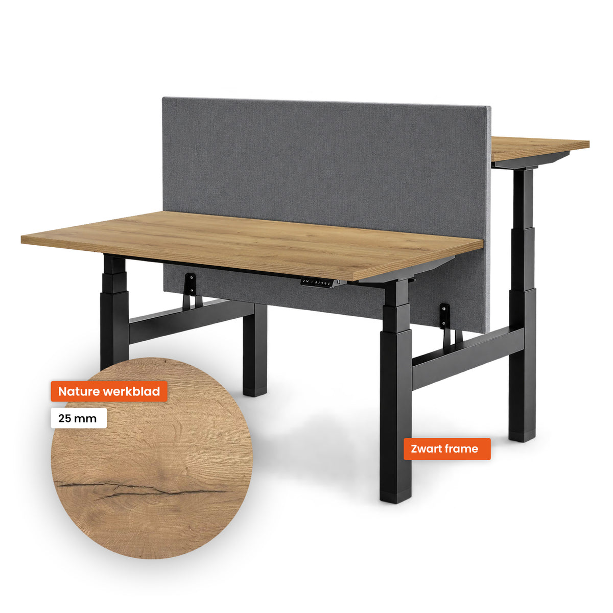 Ergowork Duo Zit-sta bureau