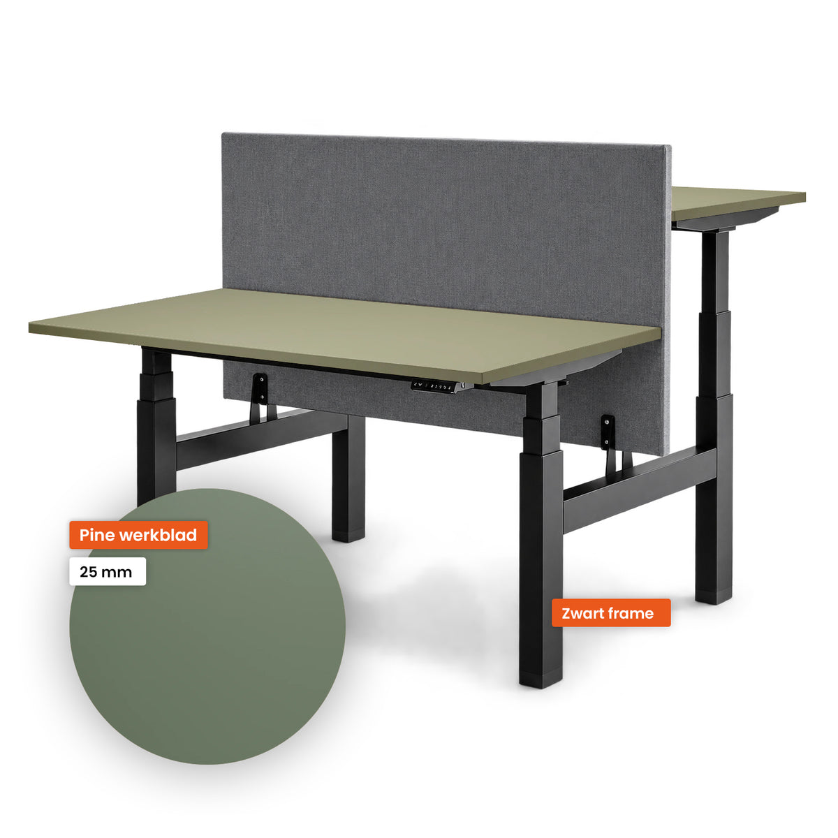 Ergowork Duo Zit-sta bureau