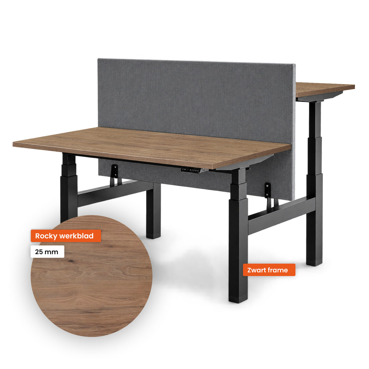 Ergowork Duo Zit-sta bureau
