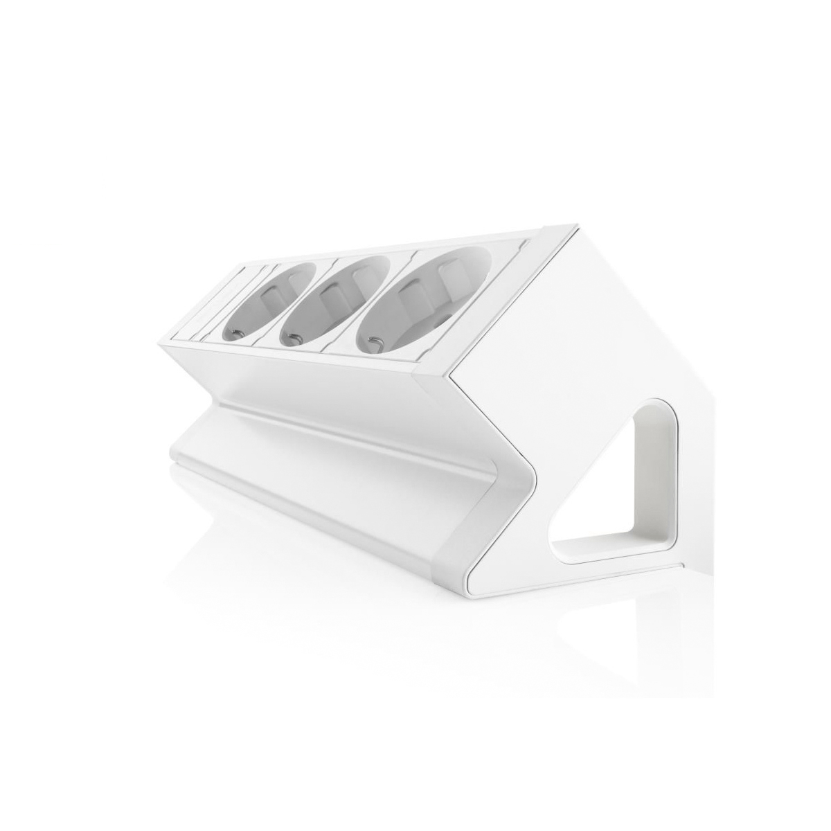 Filex power desk up in de kleur white.