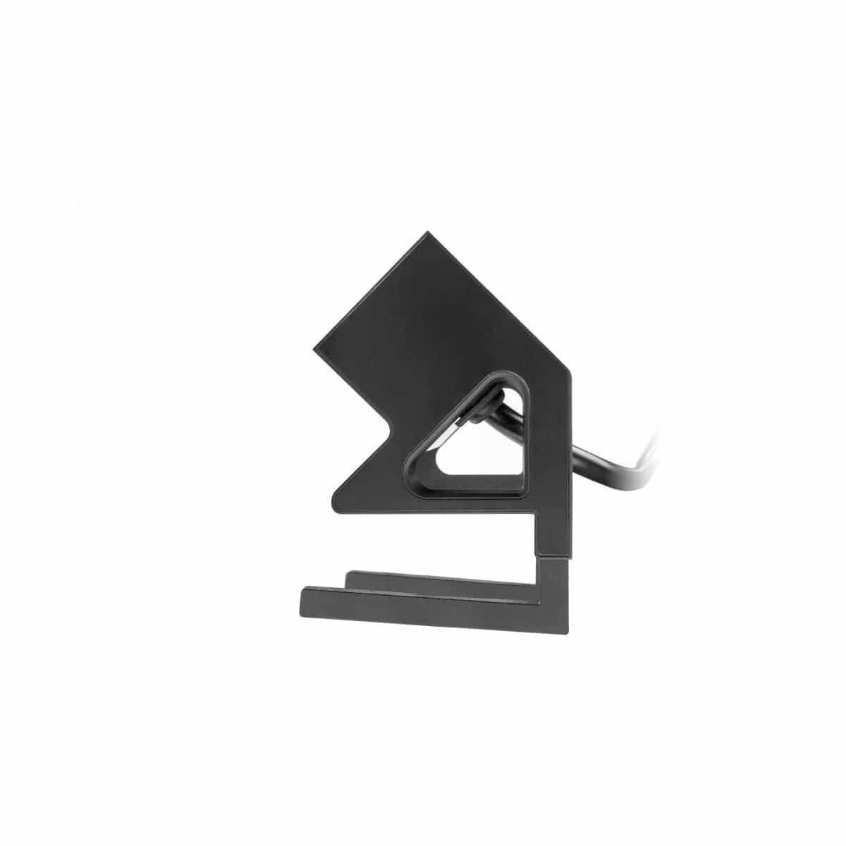 Filex power desk up in de kleur zwart.
