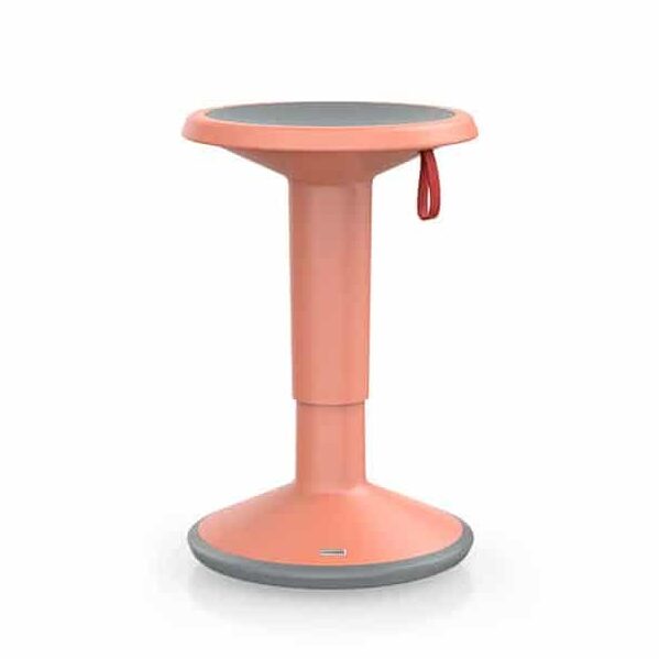 Verstelbare ergonomische interstuhl upis1 in de kleur rood.