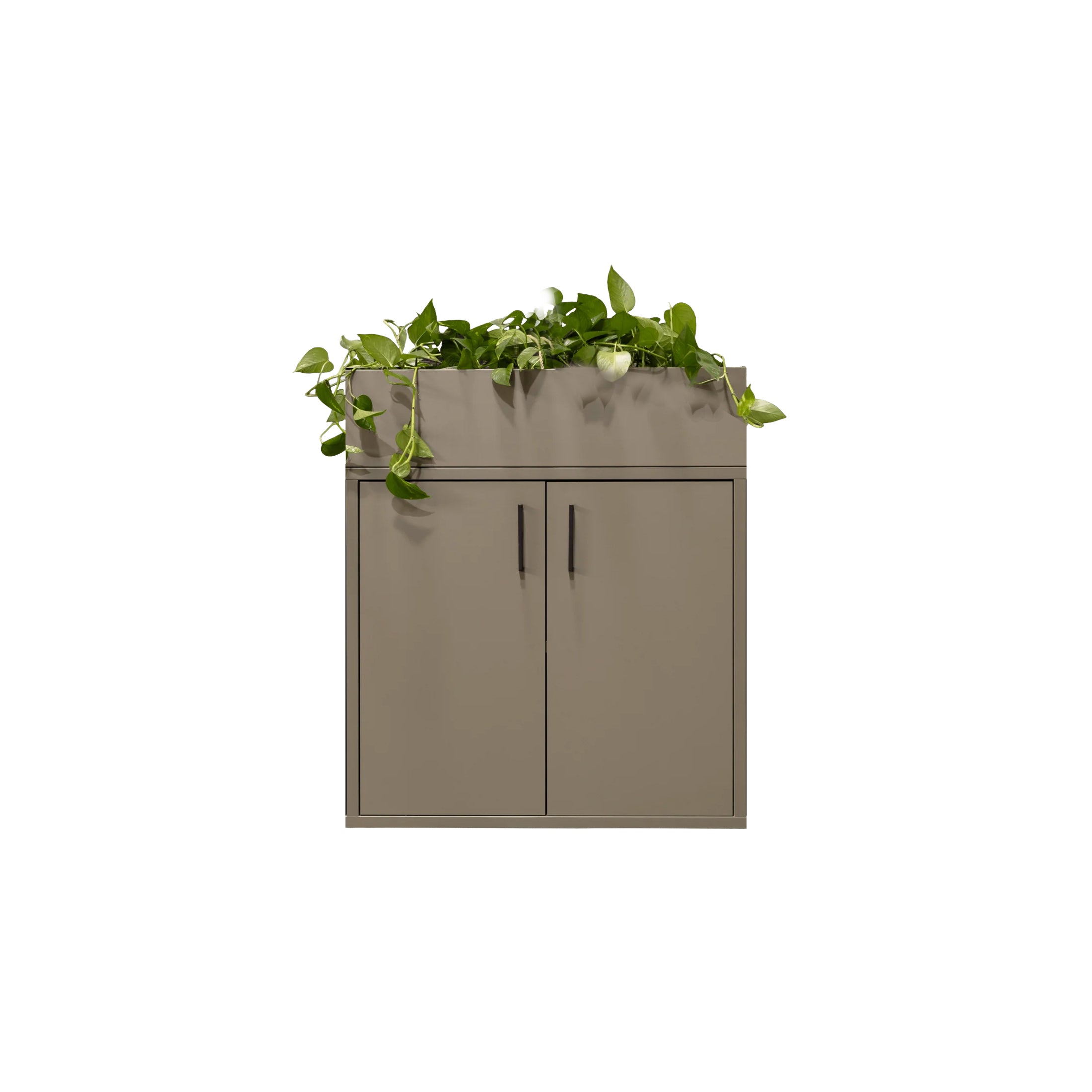 Draaideurkast Sergio met plantenbak