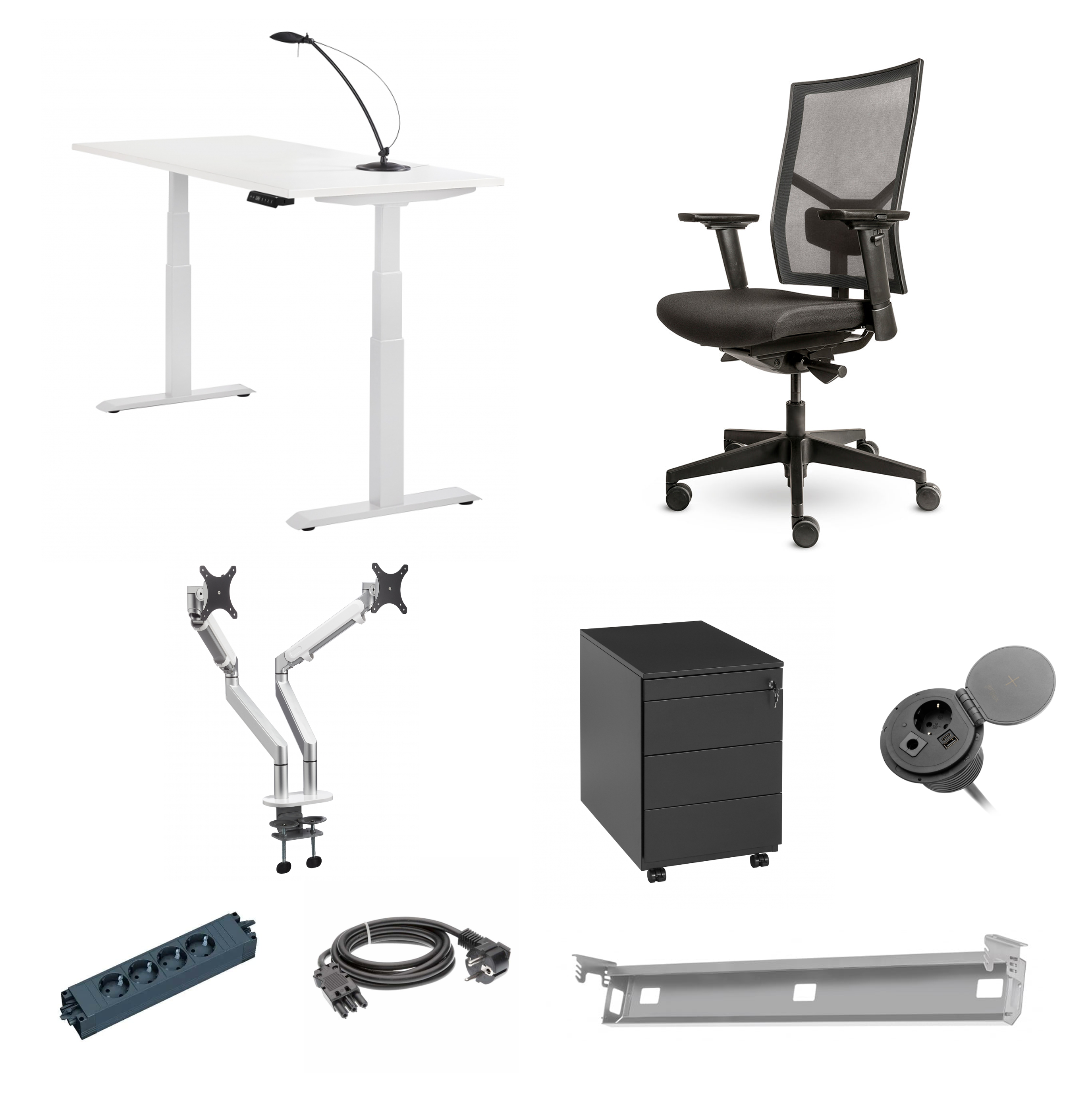Complete luxe ergonomische werkplek
