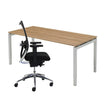 Now bureau met aluminium onderstel