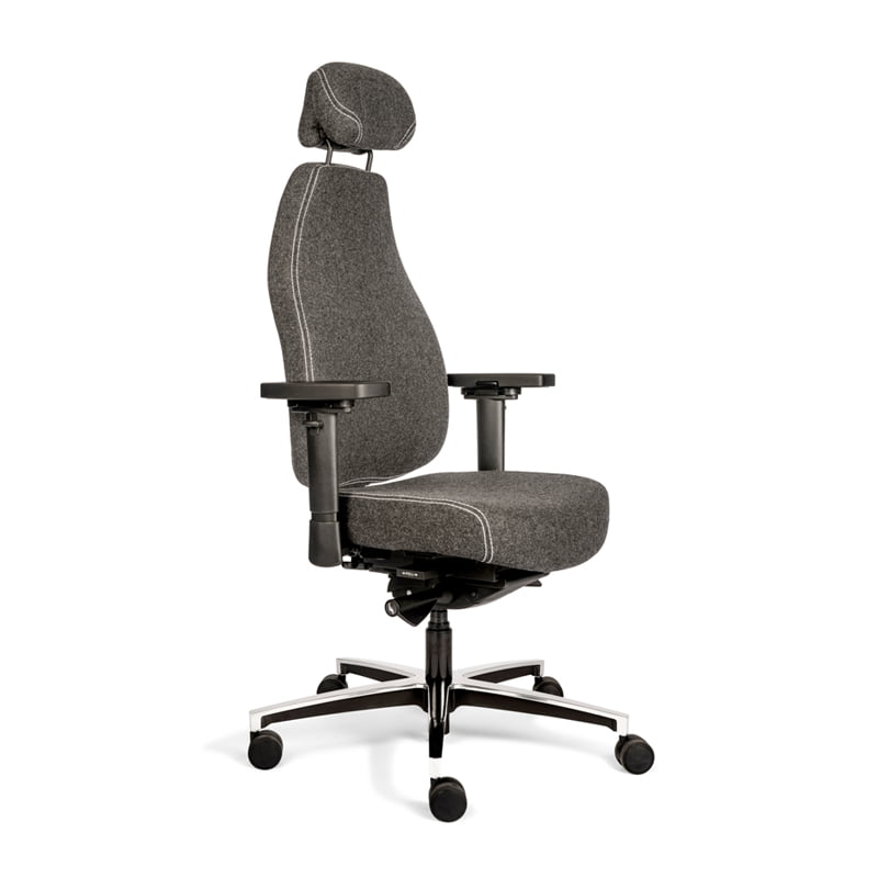 Bureaustoel Therapod X met hoofdsteun