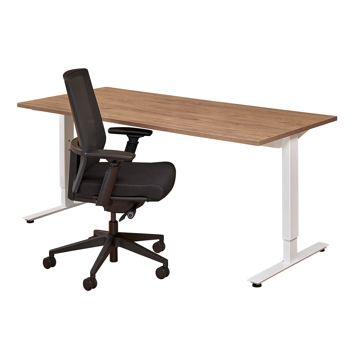 Ties bureau in de kleur wit.