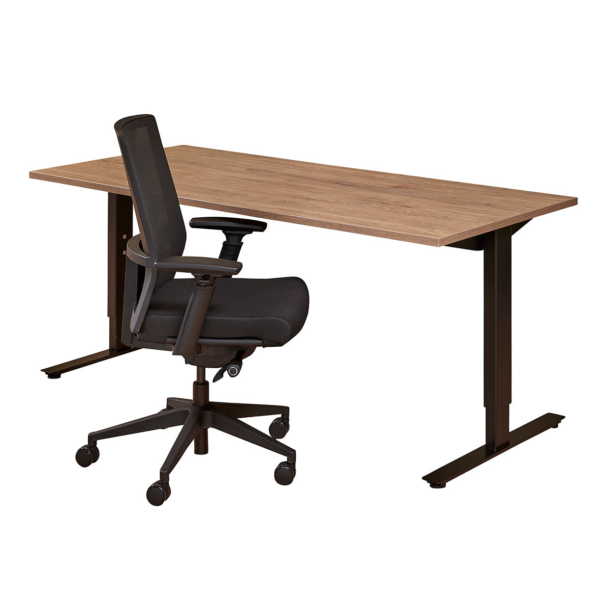 Ties bureau in de kleur zwart.