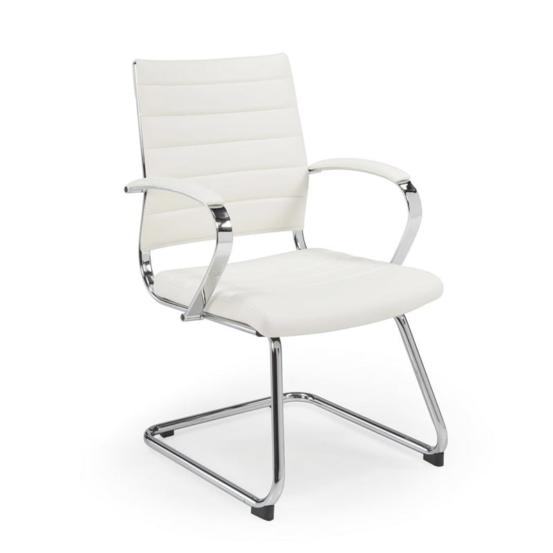 Vergaderstoel herman in de kleur wit.
