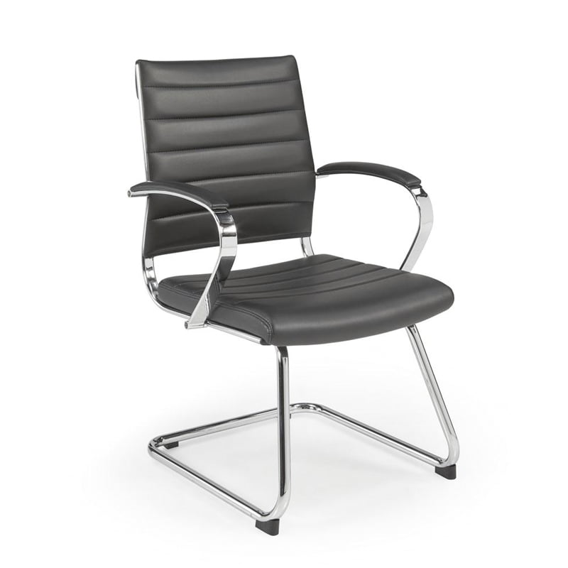 Vergaderstoel herman in de kleur zwart.