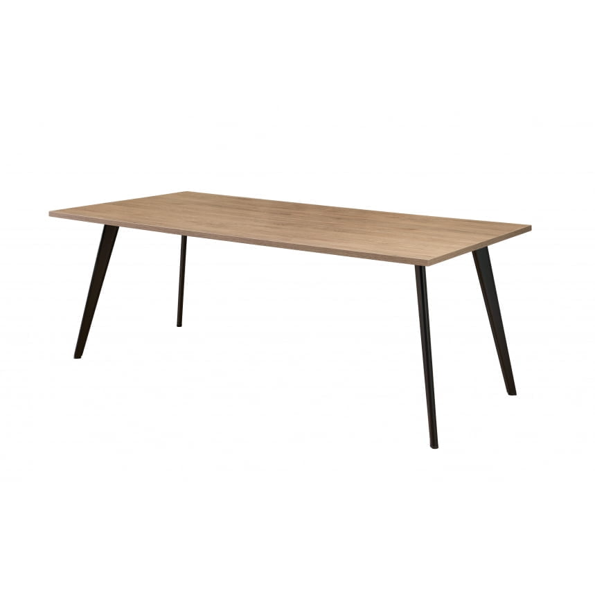 Kine tafel (rechthoek) in de kleur zwart.
