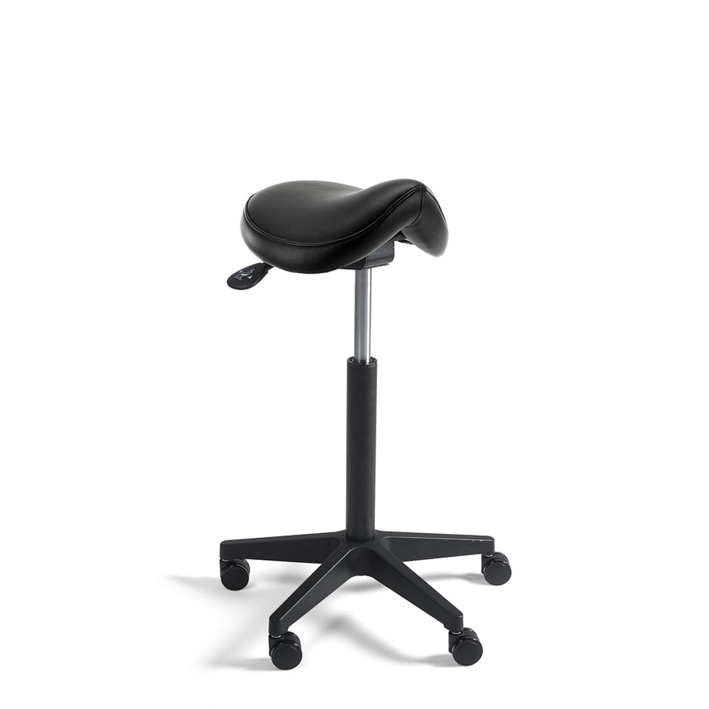 Zadelkruk in de kleur zwart.