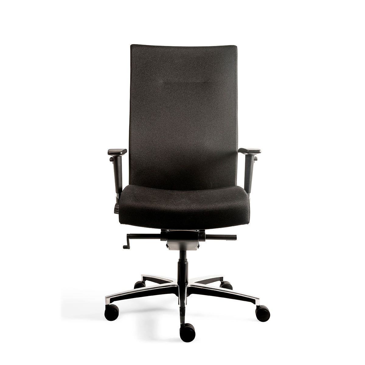 Bureaustoel heavy in de kleur zwart.