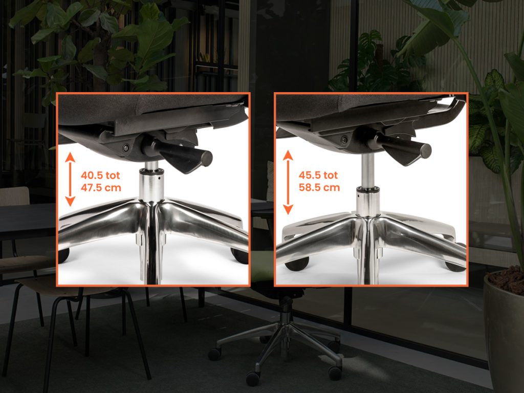 Zoek jij een bureaustoel voor kleine mensen? Dit kunnen wij voor u betekenen!