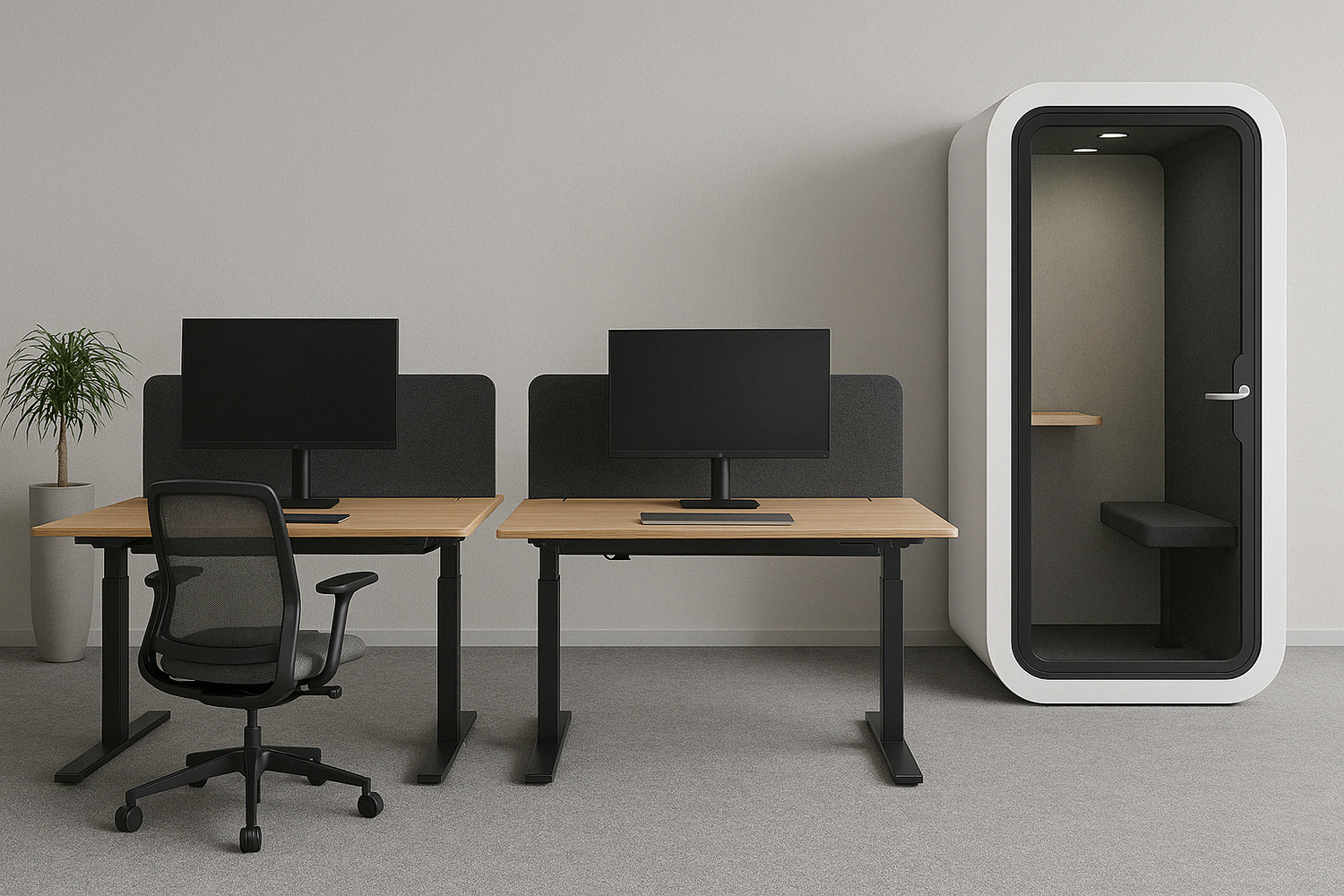 Hoe richt je een ergonomisch kantoor in voor 10 tot 25 medewerkers?