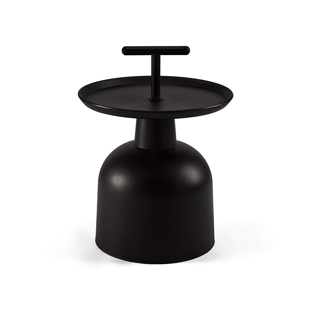Zwarte bijzettafel Torque