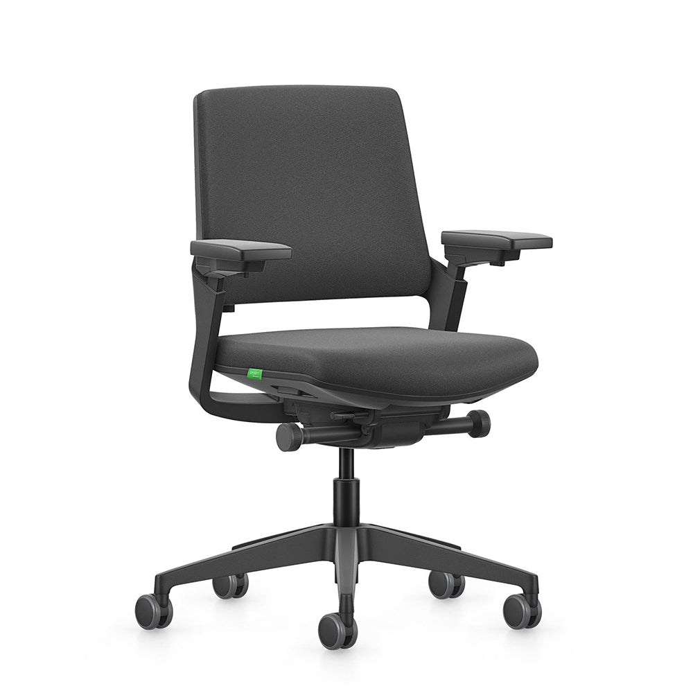 Bureaustoel sven in de kleur zwart.