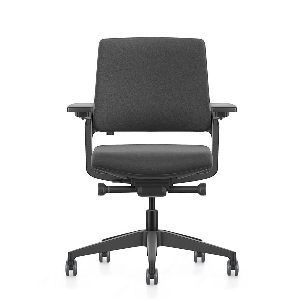 Bureaustoel sven in de kleur zwart.