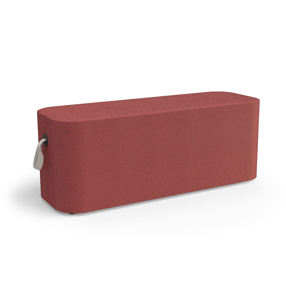 Viasit Coloq zitelement in het rood met transportlus
