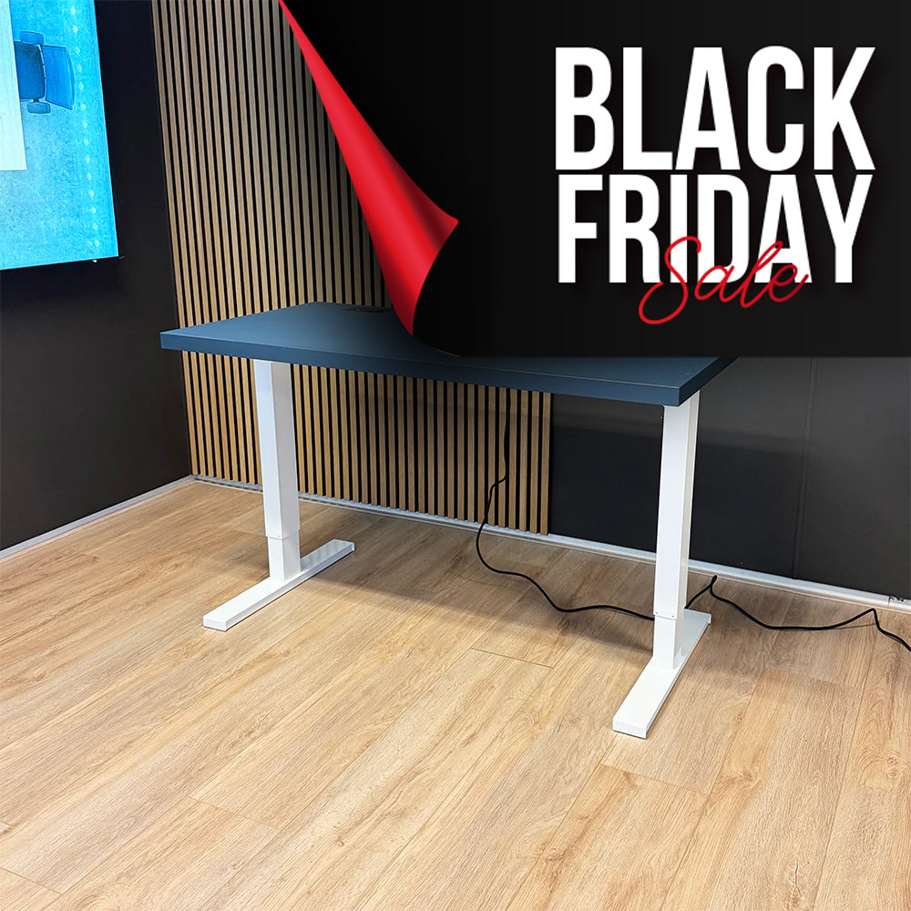 Actiforce Solid 1380 Zit-sta bureau blauw