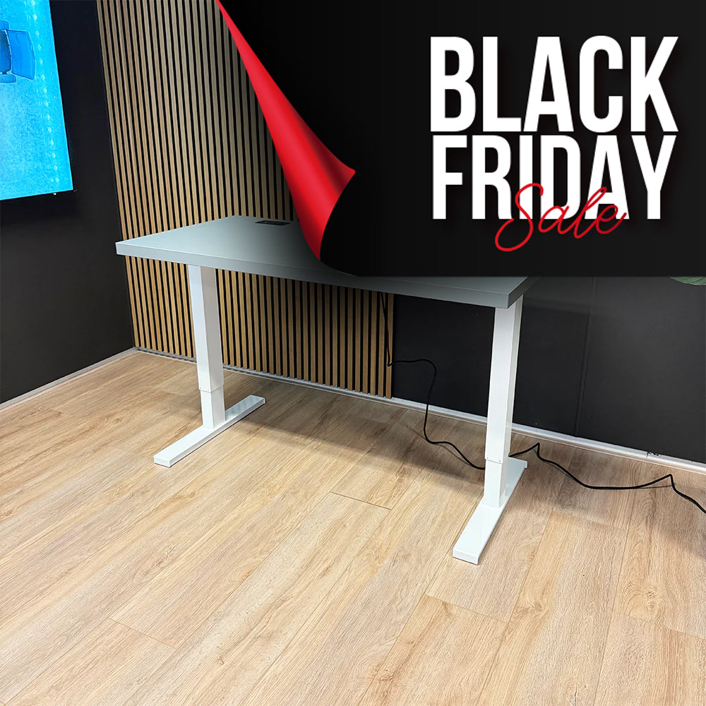 Actiforce Solid 1380 Zit-sta bureau grijs