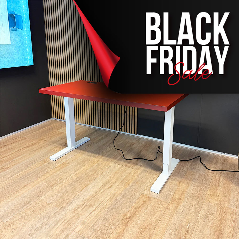 Actiforce Solid 1380 Zit-sta bureau rood