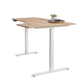 Ergowork pro zit-sta wingbureau in de kleur wit.