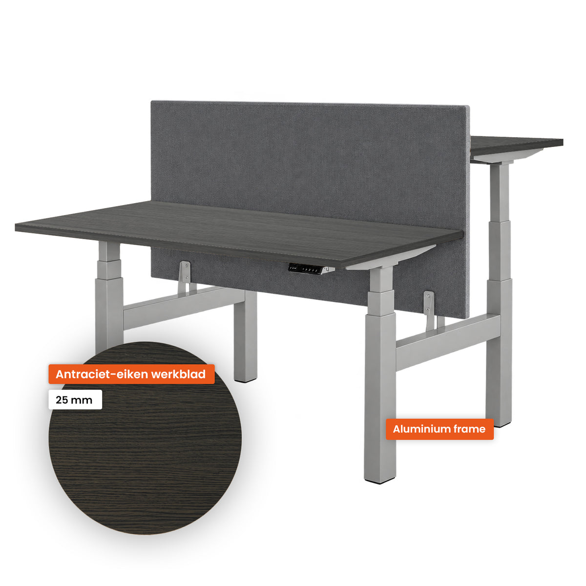 Ergowork Duo Zit-sta bureau